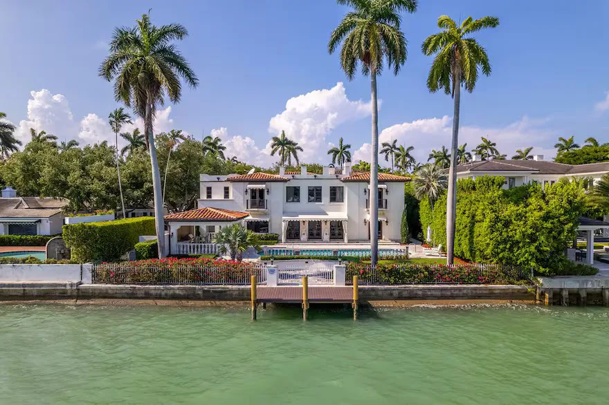 La historia detrás de la venta de una casa de US$132 millones en una isla de Miami